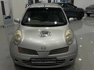 2003 Nissan March III (K12), серебристый, 285000 рублей, вид 2