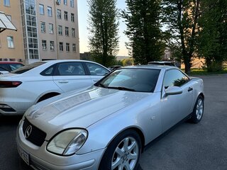 2000 Mercedes-Benz SLK-Класс 230 I (R170), серебристый, 800000 рублей, вид 1