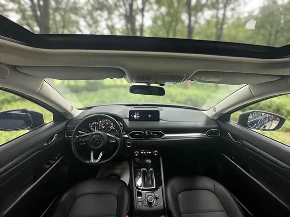 2022 Mazda CX-5 II Рестайлинг, синий, 2080000 рублей - вид 5
