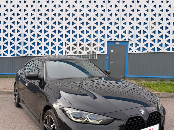 2021 BMW 4 серии Gran Coupe 420i G22, G23, G26, чёрный, 5000000 рублей - вид 1