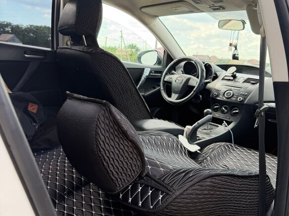 2012 Mazda 3 II (BL) Рестайлинг, белый, 850000 рублей - вид 5