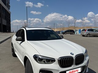 2020 BMW X4 M40i II (G02), белый, 6280000 рублей, вид 4