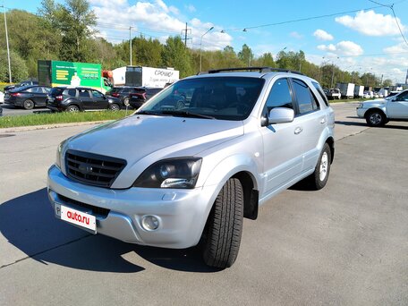 2007 Kia Sorento I Рестайлинг, серебристый, 1250000 рублей, вид 1