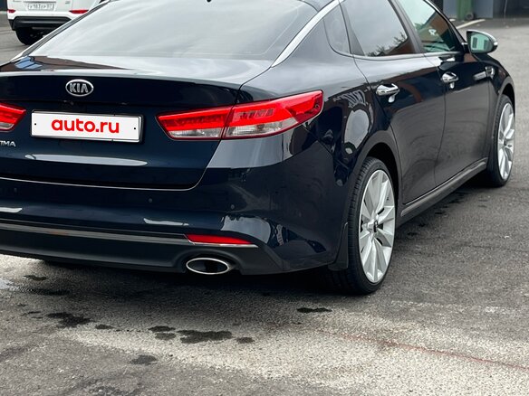 2017 Kia Optima IV, синий, 2100000 рублей - вид 2