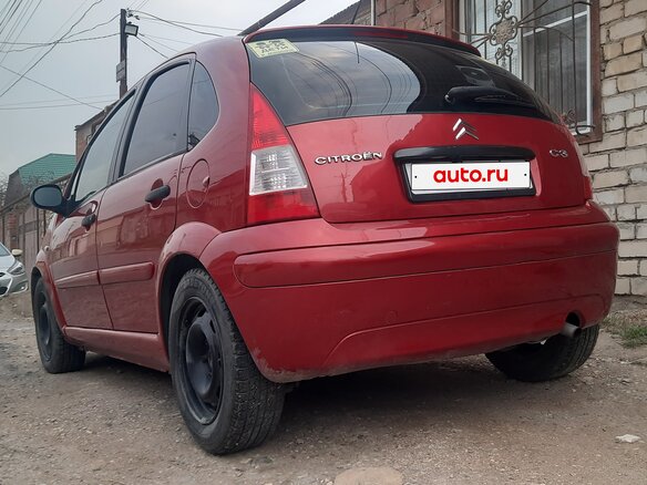 2009 Citroen C3 I Рестайлинг, красный, 350000 рублей - вид 7