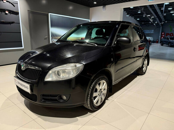 2010 Skoda Fabia II Рестайлинг, чёрный, 686070 рублей