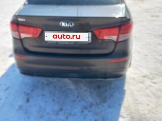 2017 Kia Rio III Рестайлинг, коричневый, 935000 рублей, вид 2