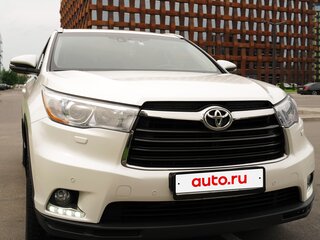 2014 Toyota Highlander III (XU50), белый, 3600000 рублей, вид 1