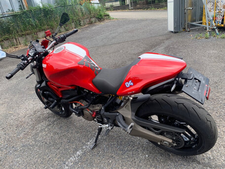 2017 Ducati Monster 821, пурпурный, 449000 рублей, вид 4