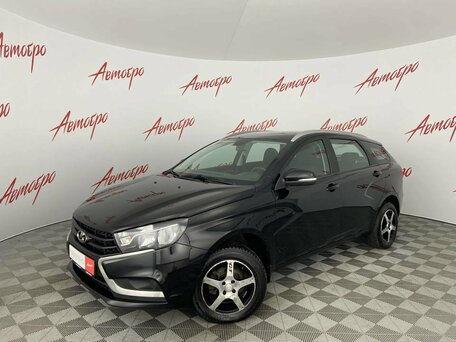 2021 Lada (ВАЗ) Vesta SW I, чёрный, 1120000 рублей, вид 1