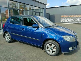 2008 Skoda Fabia II, синий, 660000 рублей, вид 3