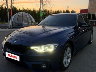 2017 BMW 3 серии 318i VI (F3x) Рестайлинг, синий, 2200000 рублей, вид 1