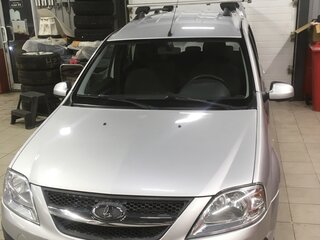 2018 Lada (ВАЗ) Largus I, серебристый, 1000000 рублей, вид 2