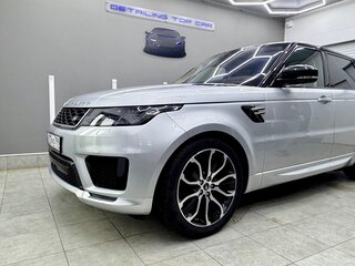 2019 Land Rover Range Rover Sport II Рестайлинг, серебристый, 5200000 рублей, вид 2