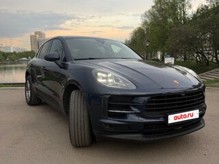 2020 Porsche Macan I Рестайлинг, синий, 4500000 рублей, вид 1