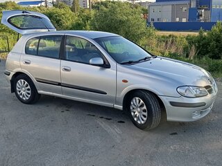 2001 Nissan Almera II (N16), серебристый, 335000 рублей, вид 3
