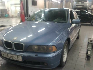2002 BMW 5 серии 520i IV (E39) Рестайлинг, голубой, 422000 рублей, вид 1