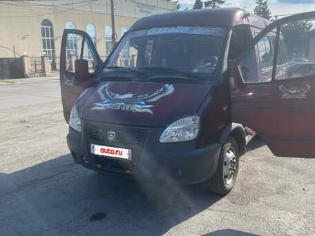 2004 ГАЗ ГАЗель (3221), красный, 380000 рублей, вид 1
