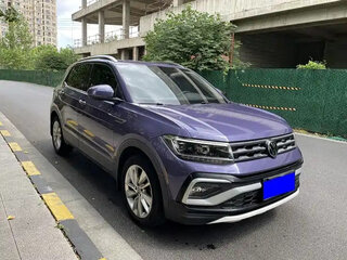 2022 Volkswagen T-Cross I (China Market), фиолетовый, 1550004 рублей, вид 3