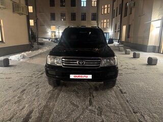 2007 Toyota Land Cruiser 100 Series Рестайлинг 2, чёрный, 2390000 рублей, вид 1