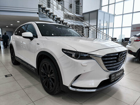 2021 Mazda CX-9 II, белый, 4400000 рублей, вид 3