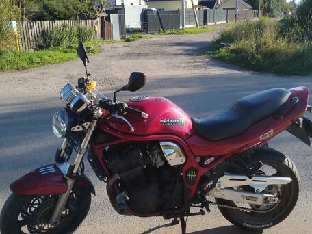 1996 Suzuki Bandit 1200, красный, 280000 рублей, вид 5
