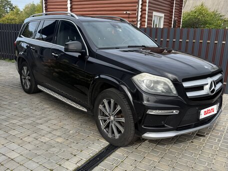 2013 Mercedes-Benz GL-Класс 350 II (X166), чёрный, 2030000 рублей, вид 3