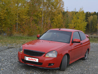 2012 Lada (ВАЗ) Priora I, красный, 420000 рублей, вид 1