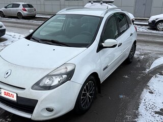 2009 Renault Clio III Рестайлинг, белый, 500000 рублей, вид 1