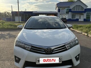 2014 Toyota Corolla XI (E160, E170, E180), белый, 1320000 рублей, вид 2