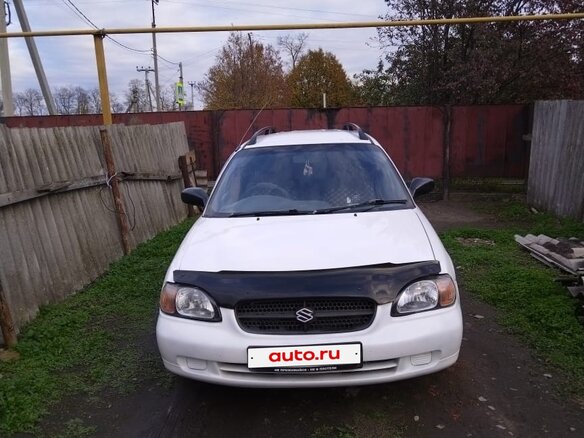 2000 Suzuki Cultus III Рестайлинг, белый