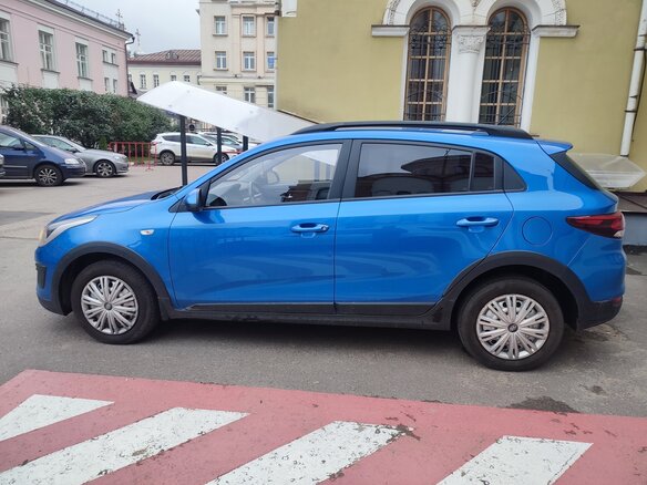2020 Kia Rio X-Line IV, синий - вид 2