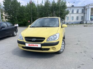 2009 Hyundai Getz I Рестайлинг, жёлтый, 500000 рублей, вид 1