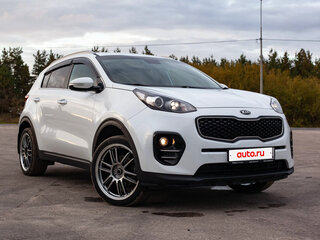 2017 Kia Sportage IV, белый, 1790000 рублей, вид 1