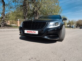 2014 Mercedes-Benz S-Класс 350 CDI BlueTEC Long 7G-TRONIC VI (W222, C217), чёрный, 3700000 рублей, вид 4