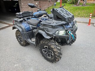2025 CFMoto CFORCE 600 Advanced EPS, синий, 1099000 рублей, вид 4