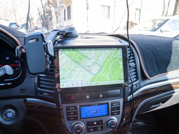 2011 Hyundai Santa Fe II Рестайлинг, коричневый, 1599000 рублей - вид 14