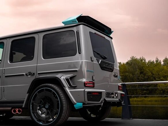 2022 Mercedes-Benz G-Класс AMG 63 AMG II (W463), серый, 32000000 рублей - вид 12