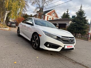 2016 Honda Civic X, белый, 1600000 рублей, вид 2