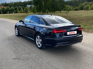 2015 Audi A6 IV (C7) Рестайлинг, синий, 1870000 рублей, вид 3