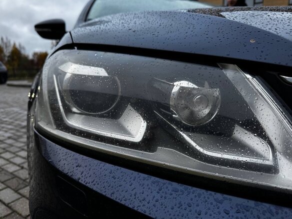 2014 Volkswagen Passat B7, синий, 1199000 рублей - вид 17