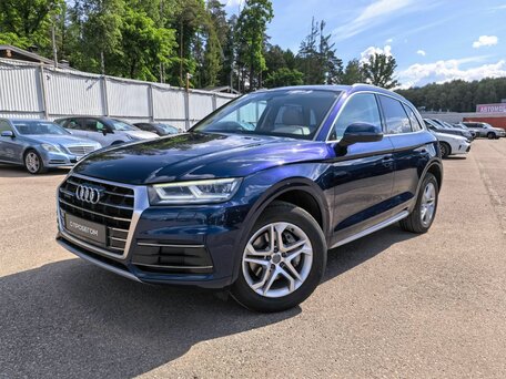 2017 Audi Q5 II (FY), синий, 2990000 рублей, вид 4