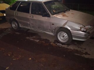 2007 Lada (ВАЗ) 2114, серебристый, 100000 рублей, вид 2