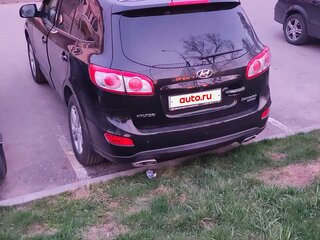 2011 Hyundai Santa Fe II Рестайлинг, чёрный, 1500000 рублей, вид 3