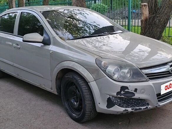 2007 Opel Astra H Рестайлинг, серебристый, 225000 рублей