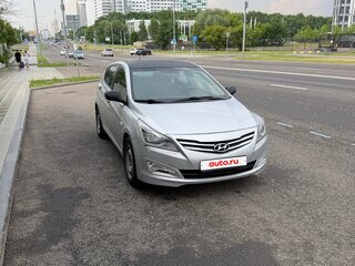 2014 Hyundai Solaris I Рестайлинг, серый, 675000 рублей, вид 1