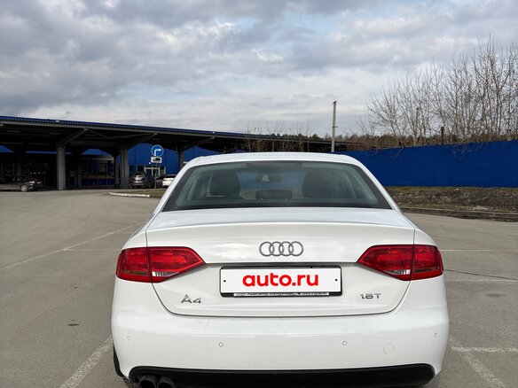 2008 Audi A4 IV (B8), белый, 780000 рублей - вид 6