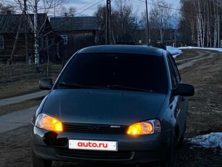 2010 Lada (ВАЗ) Kalina I, серый, 110000 рублей, вид 1