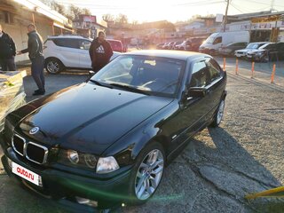 1998 BMW 3 серии Compact 316i III (E36), чёрный, 485000 рублей, вид 1