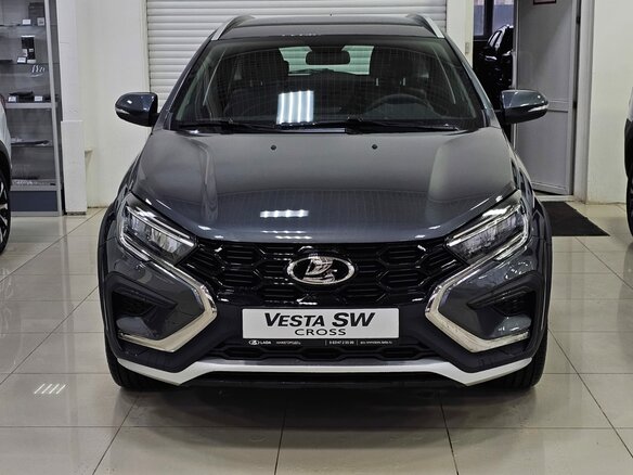 2026 Lada (ВАЗ) Vesta SW Cross I Рестайлинг (NG), серебристый